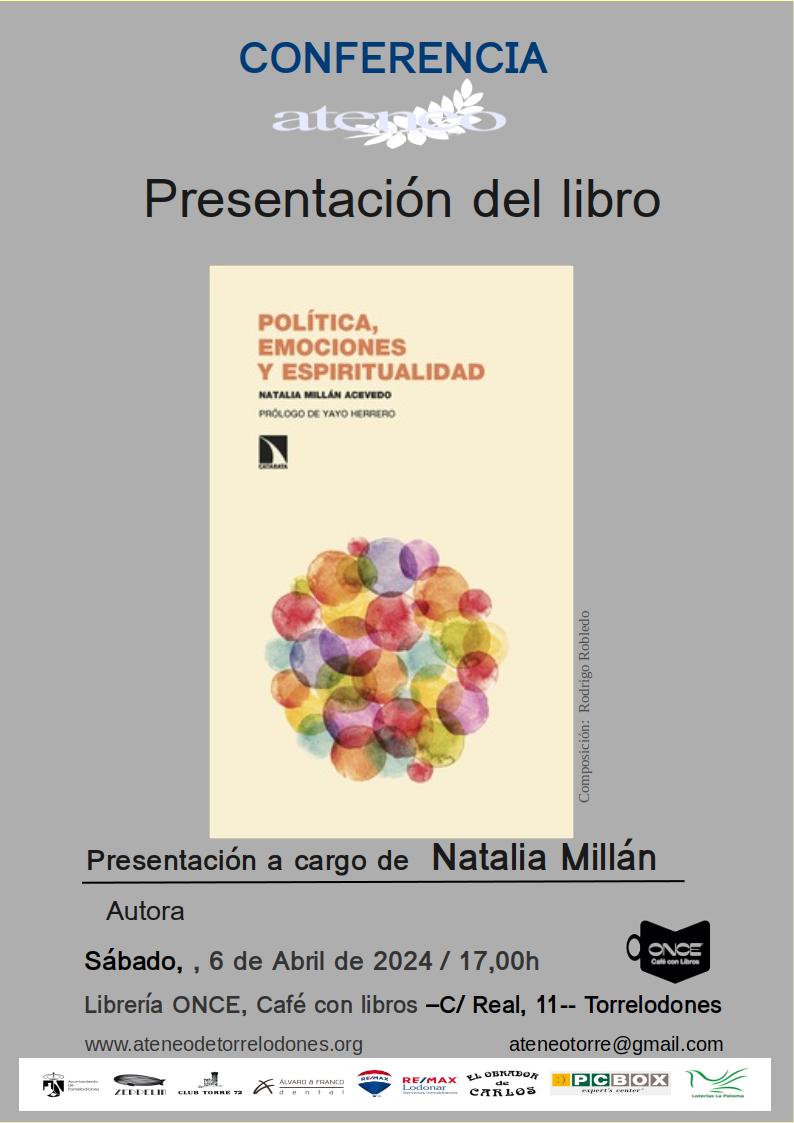 Presentación del libro Política, emociones y espiritualidad